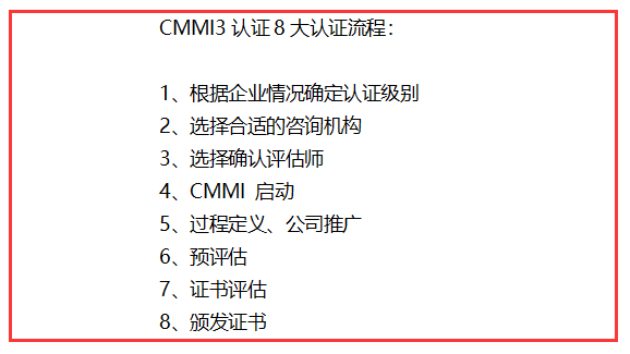 CMMI3認證8大認證流程，完成這八步，證書就到手啦！