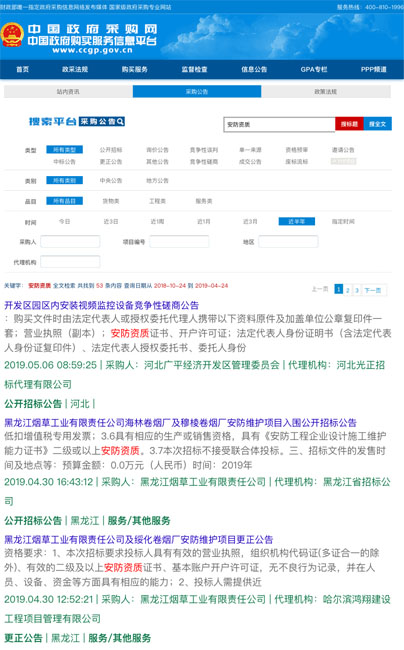 做安防資質(zhì)認(rèn)證能接怎樣的項(xiàng)目？有作用嗎？能中標(biāo)嗎？