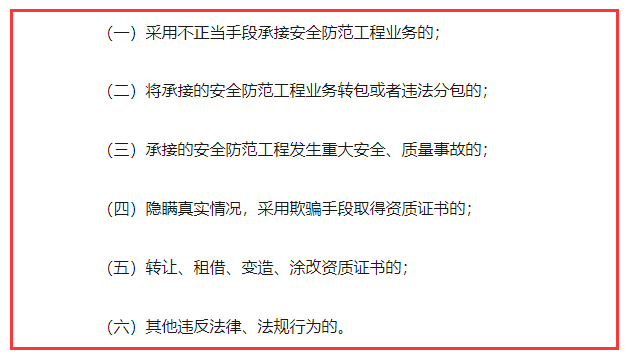 小心了！觸犯這幾點(diǎn)，你的安防資質(zhì)認(rèn)證證書可能不保！