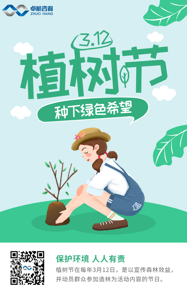 植樹(shù)節(jié) 保護(hù)環(huán)境 人人有責(zé)